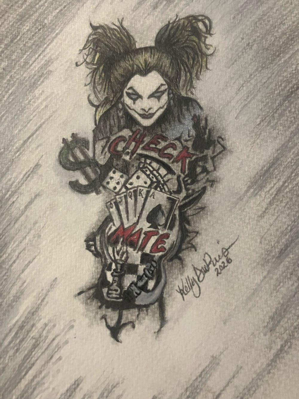 Harley Quinn wall art
